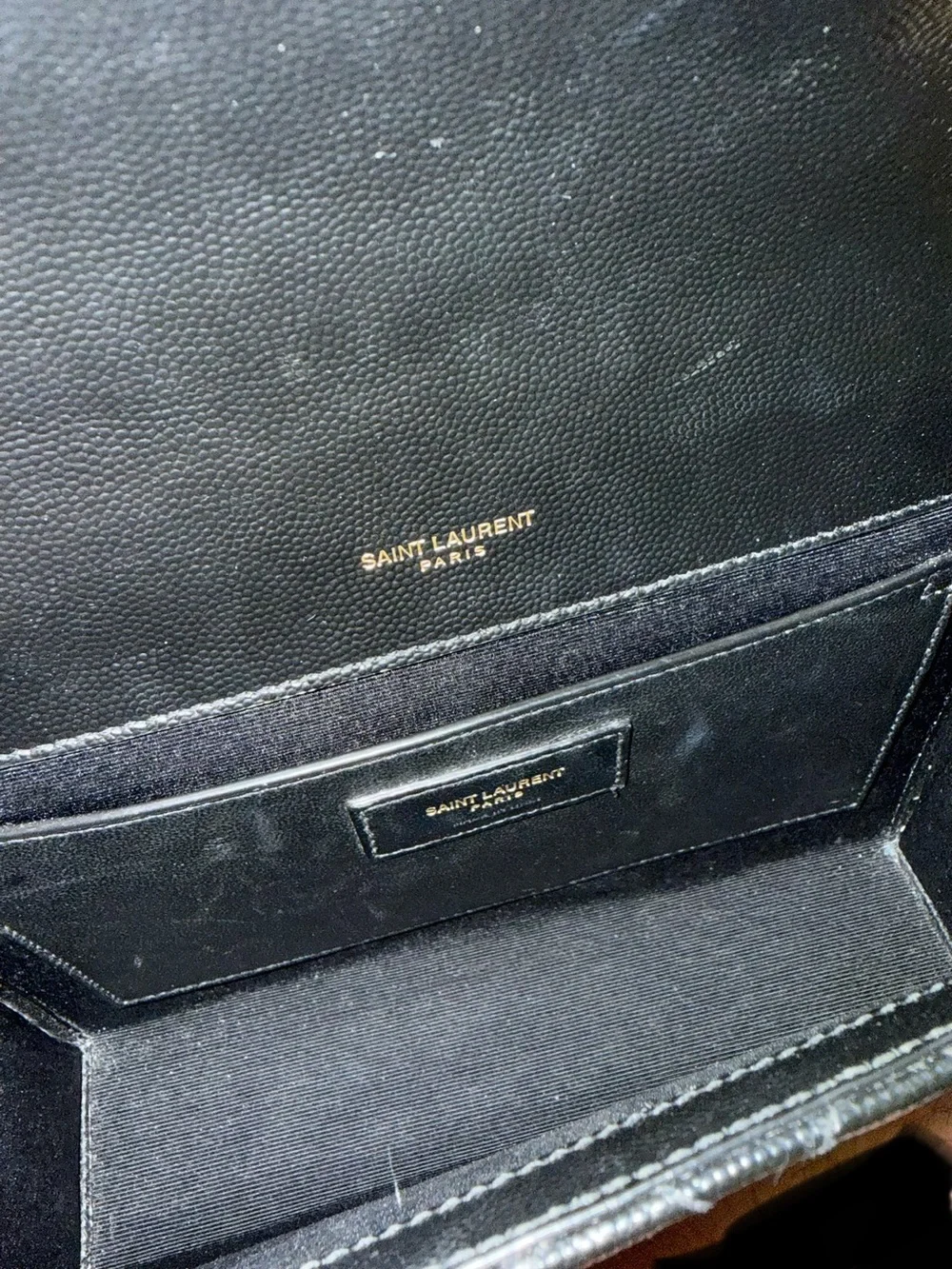 Saint Laurent Medium Triquilt Shoulder Bag